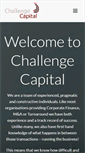 Mobile Screenshot of challengecapital.com